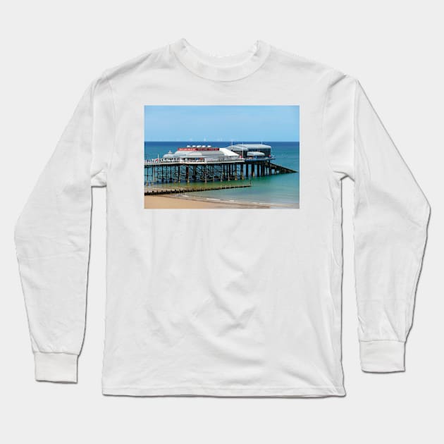 Cromer, Norfolk Long Sleeve T-Shirt by Chris Petty